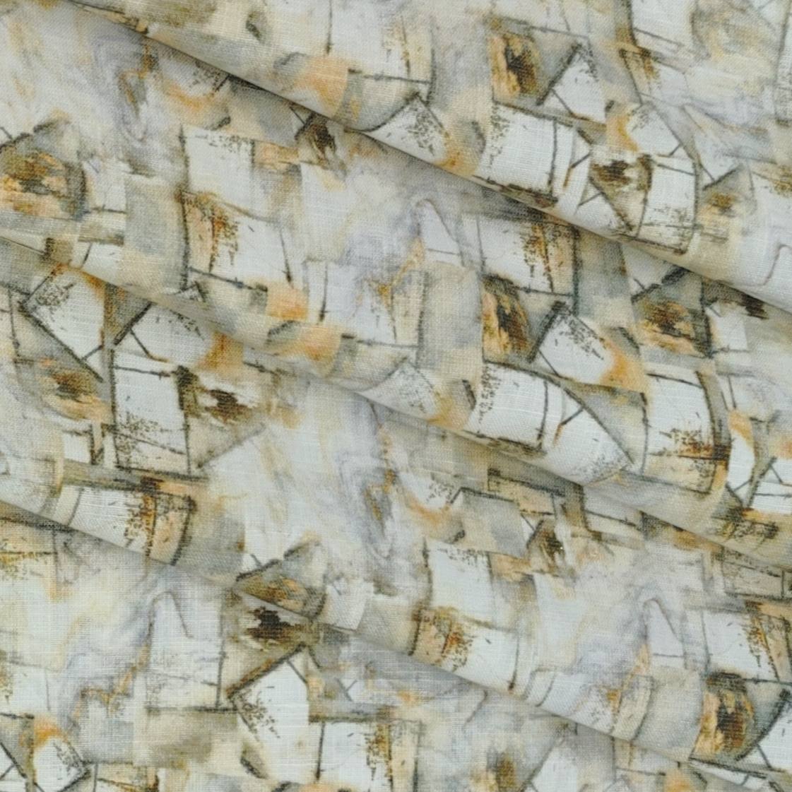 Shirt Fabric Linen Club Pure Linen Printed Colour Multicolour